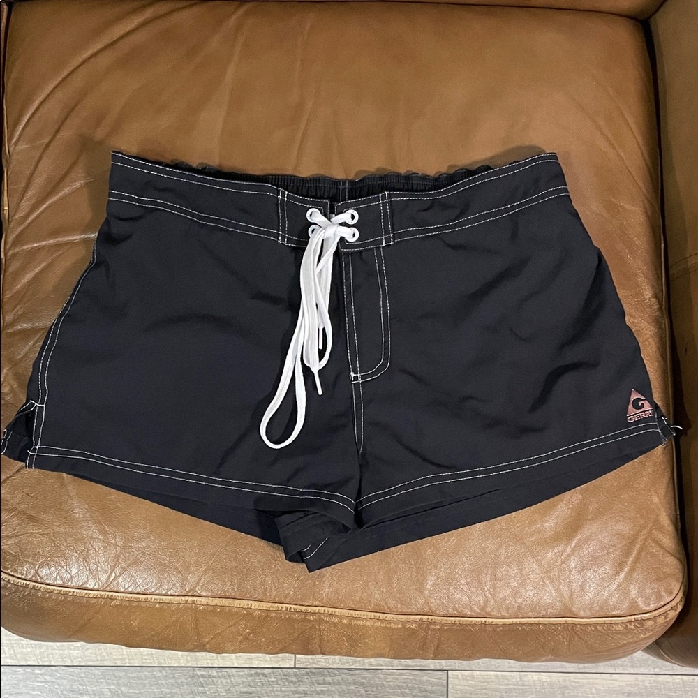 Gerry Weber Black Athletic Shorts with White Accents